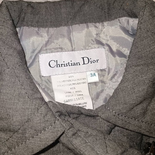 Christian Dior vintage set dress and coat like new