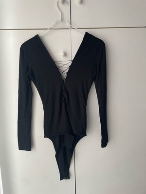 Alexander Wang black bodysuit new with low neckline and back