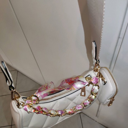 Aldo women's bag new, beige and pink