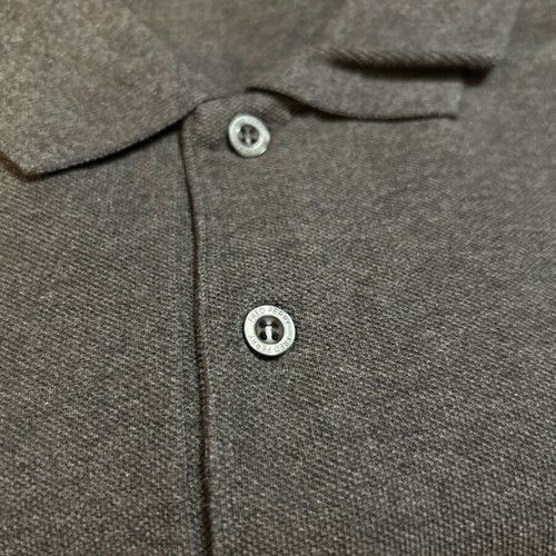 Fred Perry men's short-sleeve charcoal polo like new