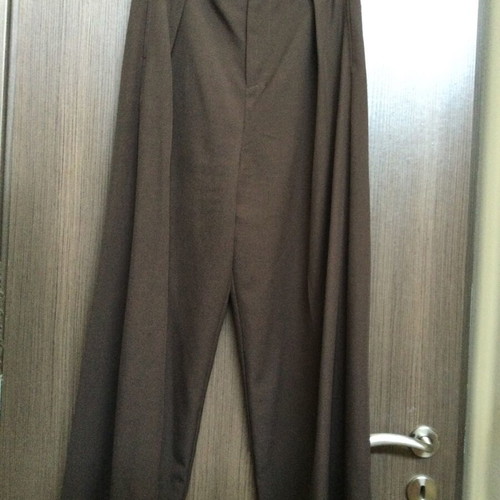 Shein wide brown pants like new with slim waist size M