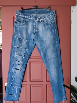Vintage Denim G-Star Raw jeans used, blue, size XXL-3XL