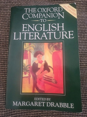 The Oxford Companion To English Literature used book