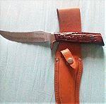  Μαχαίρι με δερμάτινη θήκη