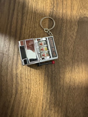 Slot machine keychain new, moving