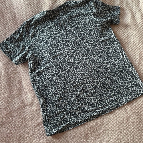 Marks & Spencer short-sleeve blouse like new with floral pattern, size L