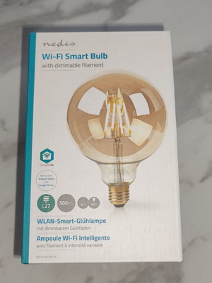 Nedis Wi-Fi έξυπνη λάμπα Filament Retro LED