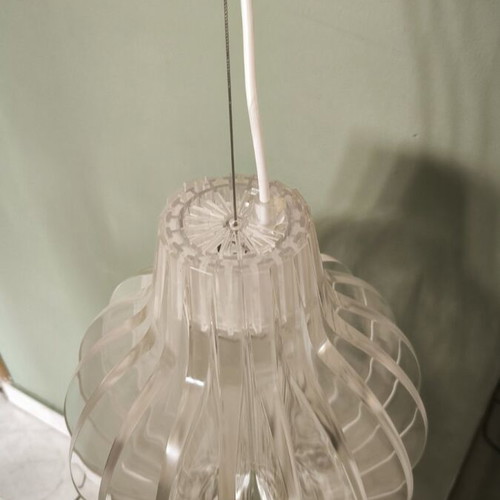 Ceiling lights new plexiglass pair, 30 cm diameter