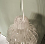 Ceiling lights new plexiglass pair, 30 cm diameter