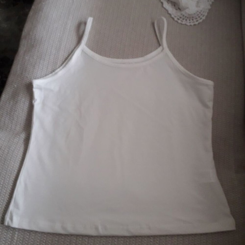 White top new size M