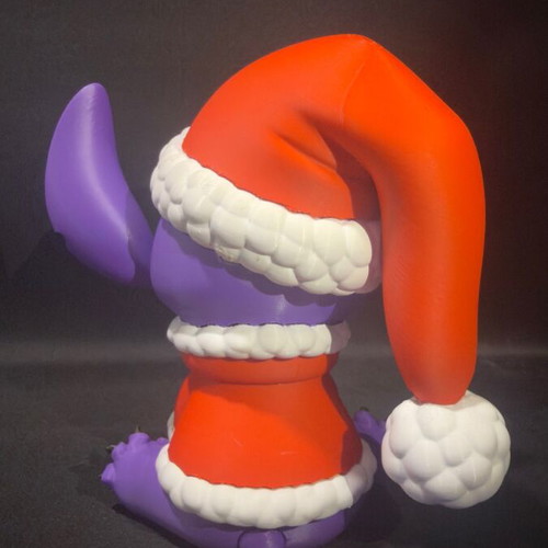 Stitch with Santa Claus Costume Christmas Edition new