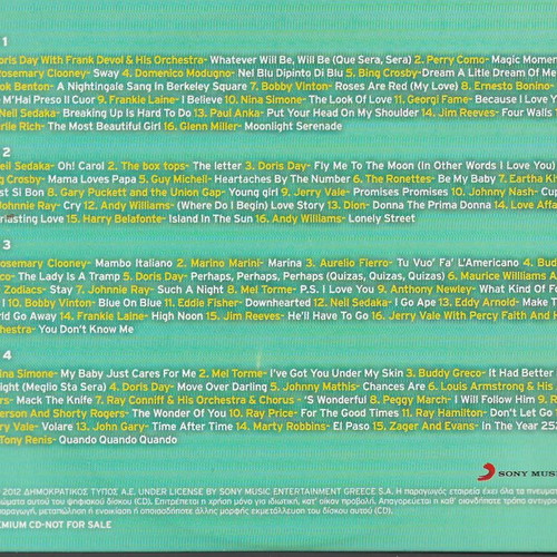 Golden Memories 4 CD new, pop