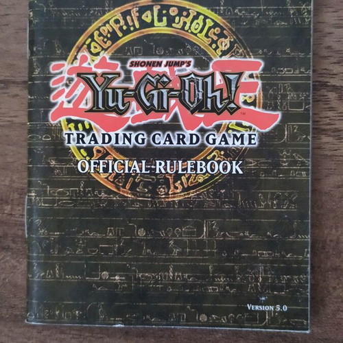 Yu-Gi-Oh Trading Card Game Official Rulebook used, English Edition