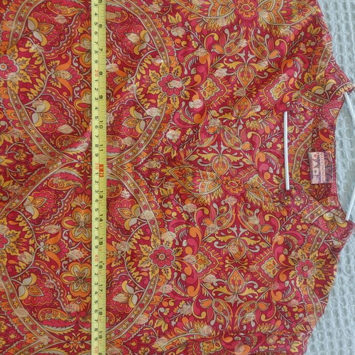 Bohoo Fashion Kaftan like new, 80% silk, paisley pattern