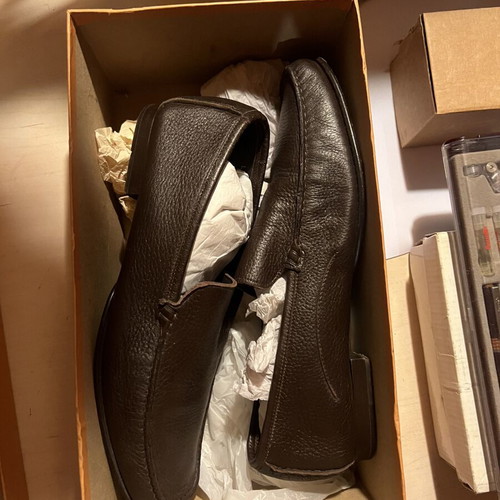 Kalogirou men's loafers used, size 43.5, large fit
