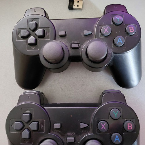 Twin 2.4g USB wireless controllers for PC