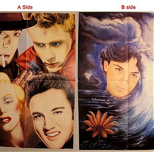 Dean - Monroe - Elvis - Bogart - Γαρδέλης Αφίσα απο Κατερίνα Σε πολύ καλή κατάσταση Τιμή 9 Ευρώ