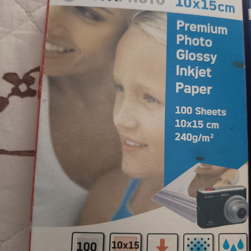 Photo paper for photos, pack of 2