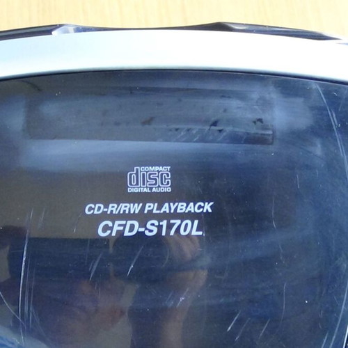 Sony CFD-S170L φορητό στερεοφωνικό CD ραδιόφωνο κασετόφωνο boombox