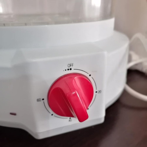 Divo Steamer steamer like new with three transparent tiers