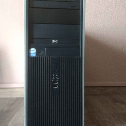 HP Compaq DC7800CMT desktop used with Q6600, 4GB RAM, 80GB HDD