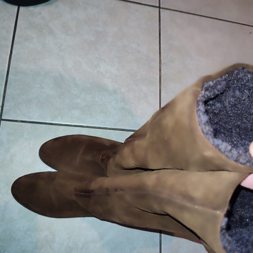 Women's Kastoria boots size 36 like new, brown, fur lined