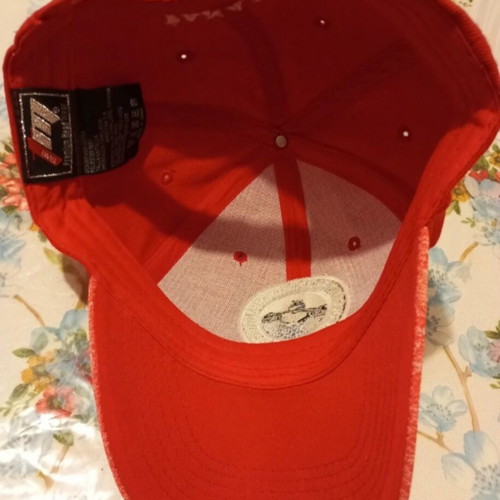 Panama Canal Hat like new, red, one size
