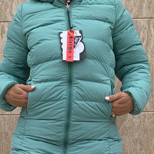 Biston jacket new, reversible, turquoise