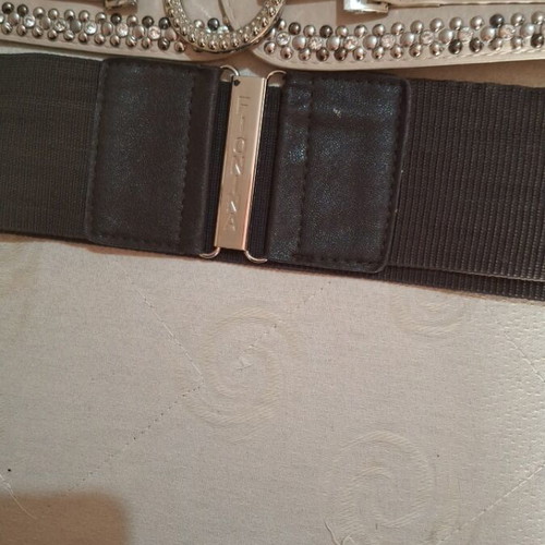 Women's belts brown, beige, gray used set with Guess