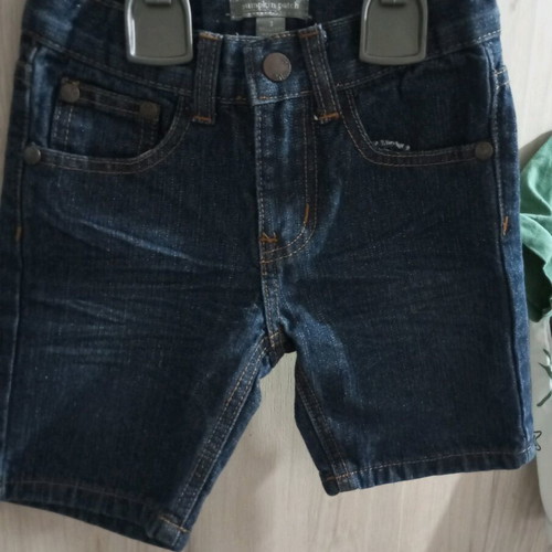 Children's shirts and denim shorts, 3 years, set of 4