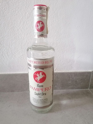Pampero Light Dry rum 70cl sealed from the 1990s