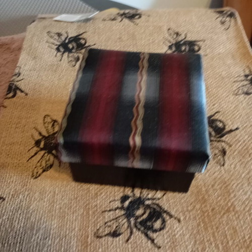 Box for small items and jewelry used, 11x11 cm