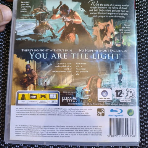 Prince of Persia PS3 game used, action