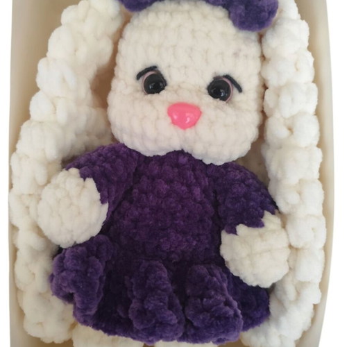Handmade Bunny New Made of Soft Plush Yarn