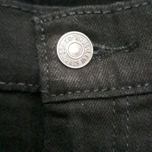Levi's black jeans 569 baggy fit like new, men's