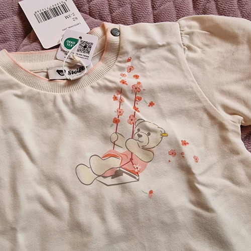 Steiff summer clothing set for baby girls new, size 56–62