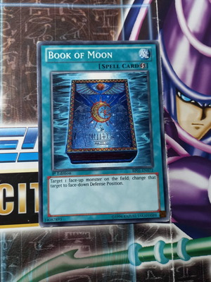 Book of Moon Yu-Gi-Oh! card near mint