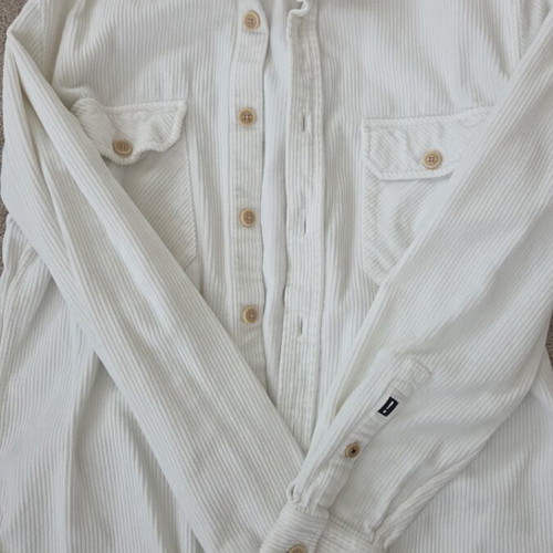Joop! Jeans men's white corduroy shirt like new, size L