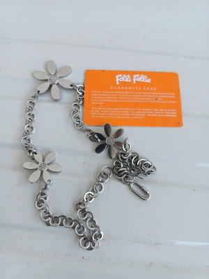 Folli Follie stainless steel necklace unaltered like new