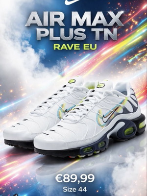 Nike Tn Air Max Plus 2021 Multi Swoosh sneakers size 44