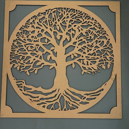 Decorative wooden tree wall art new