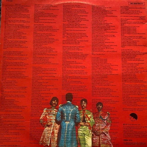 The Beatles Sgt. Pepper's Lonely Hearts Club Band LP μεταχειρισμένο, rock