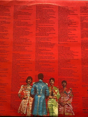 The Beatles Sgt. Pepper's Lonely Hearts Club Band LP μεταχειρισμένο, rock
