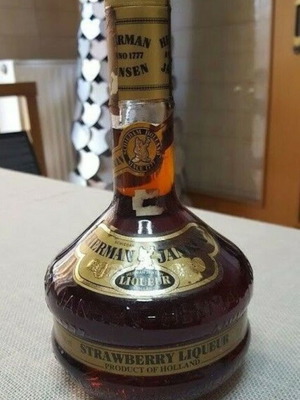 Herman Jansen Strawberry Liqueur μεταχειρισμένο 700ml 25% Alc.Vol.