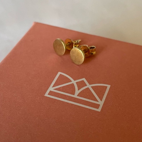 Prinkipo Full Moon Gold Earrings used