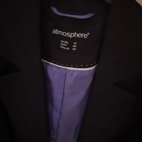 Atmosphere blue women's blazer jacket, new