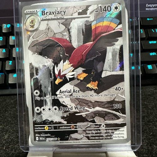 Braviary Illustration Rare new Black Bolt set 155/86