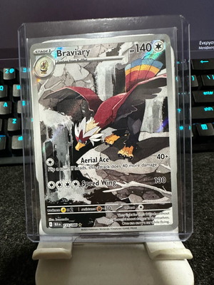 Braviary Illustration Rare new Black Bolt set 155/86