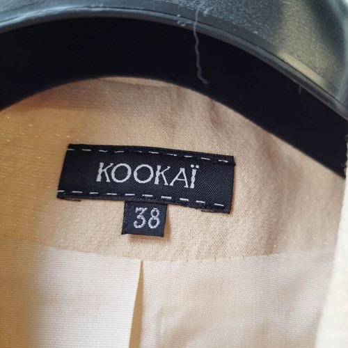 Kookaï pastel salmon jacket like new, size 38