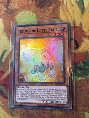Yu-Gi-Oh! card Tellus the Little Angel EGS1-EN006 Super Rare new
